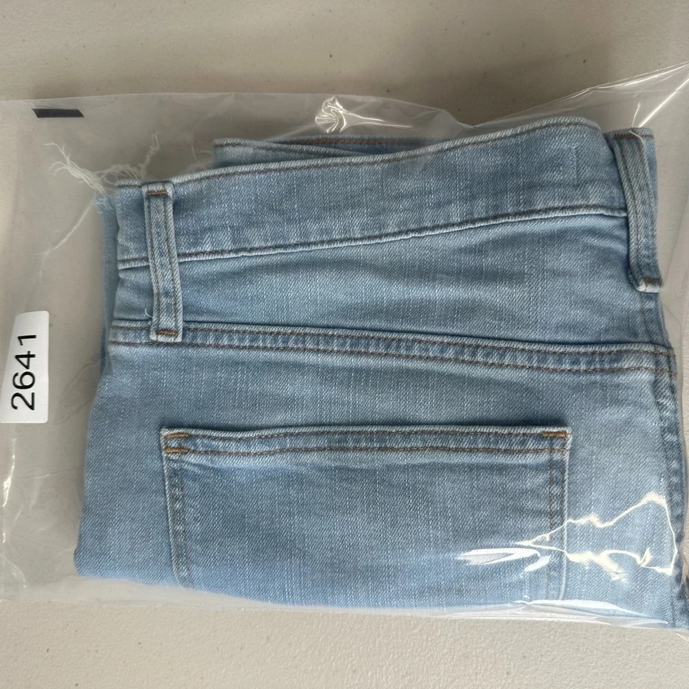 Madewell Blue‎ Jean Shorts Size 31 Distressed Raw Hem